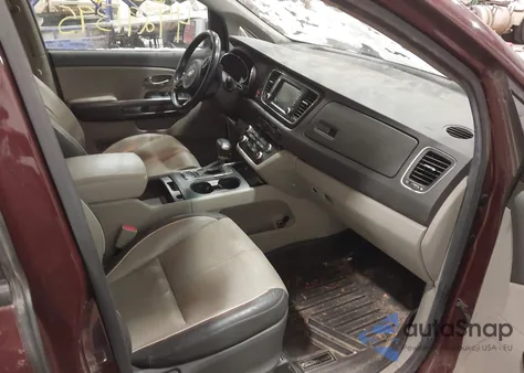 2017 Kia Sedona Lx из США, поврежденный, VIN KNDMB5C1XH6324210